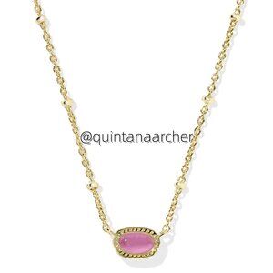 Mini Elisa Gold Satellite Short Pendant Necklace